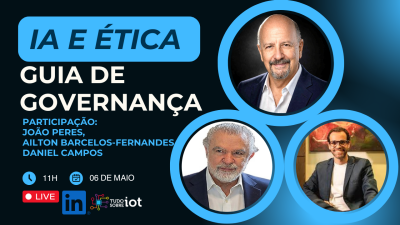 Imagem principal do evento IA E ÉTICA: O GUIA DE GOVERNANÇA PARA O FUTURO DAS EMPRESAS